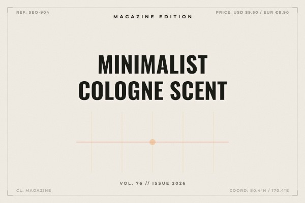 minimalist cologne scent